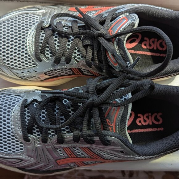 Asics Gel Kayano 14 White Papaya Model #1203A740-101 Sneakers US Men 6.5 Women's - Picture 2 of 14